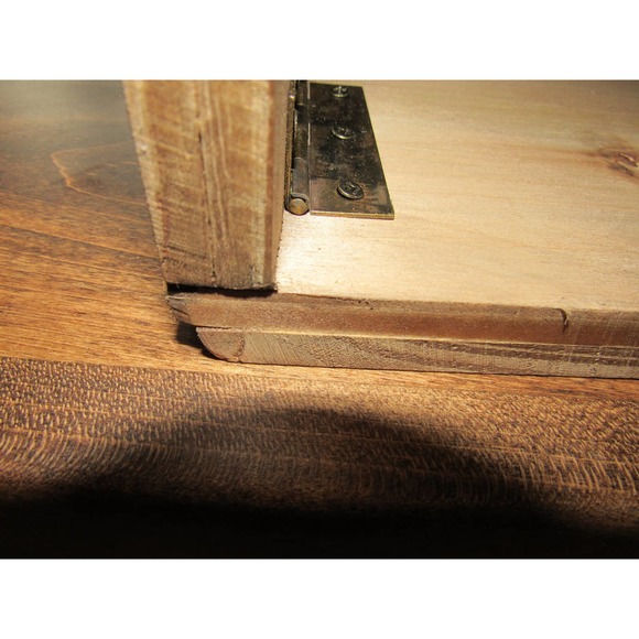 NEW Sealed St Ives Solid Wood Tree Collar Sand and Stable Christmas Holiday - Picture 12 of 12